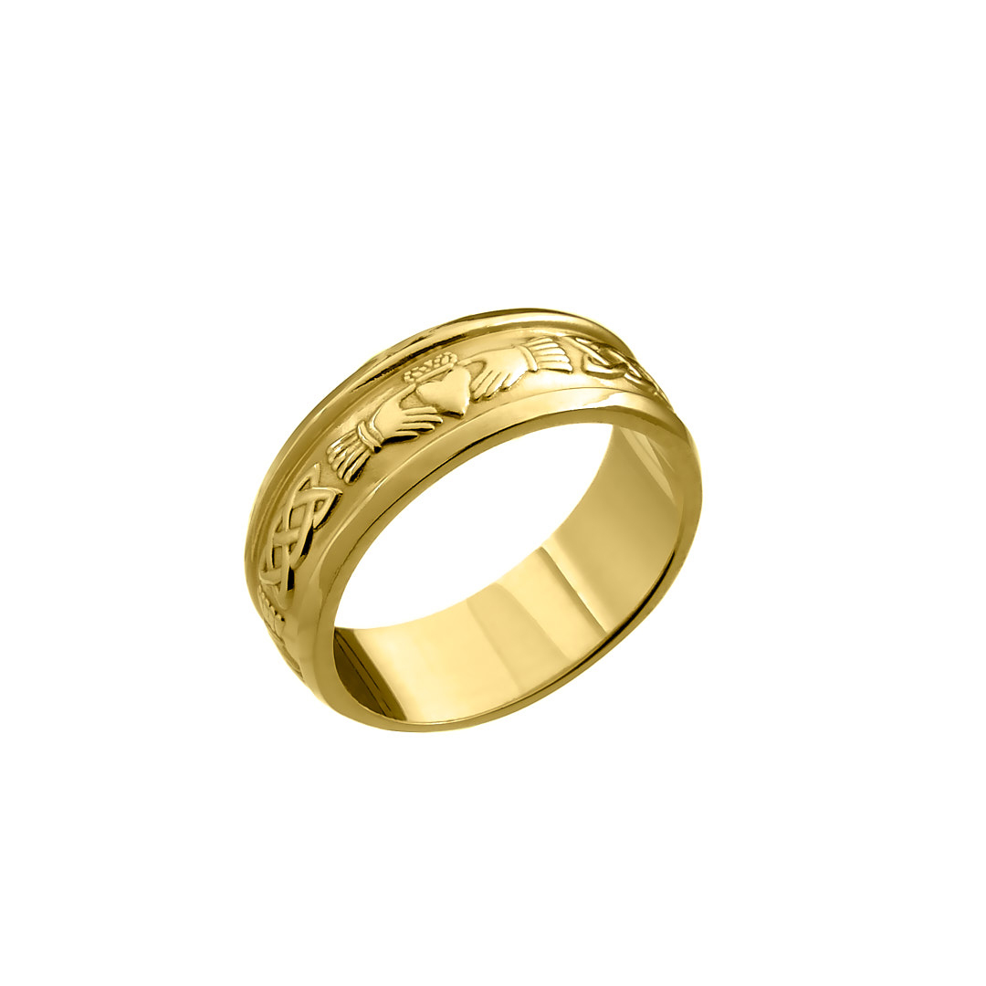 Claddagh on sale wedding rings