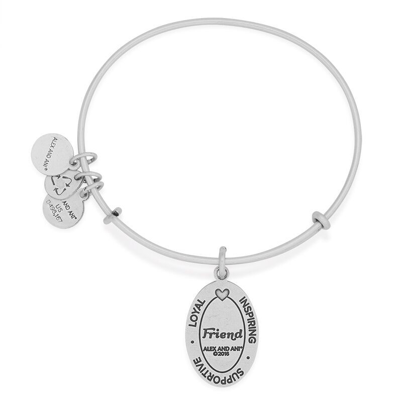 Alex Ani Friend Charm Bangle Rafaelian Silver And Alex Ani Friend Charm Bangle Rafaelian Silver
