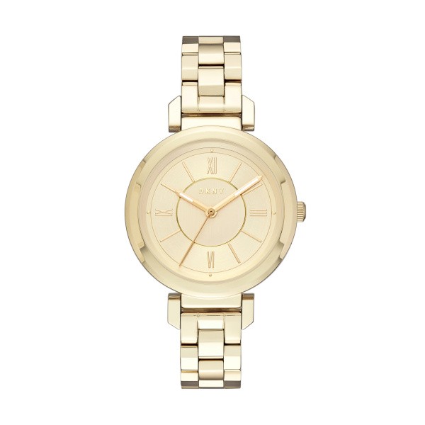 Ladies DKNY Gold Plate Watch - Fallers.ie - Fallers Jewellers Galway