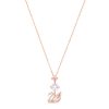 Swarovski dazzling swan necklace