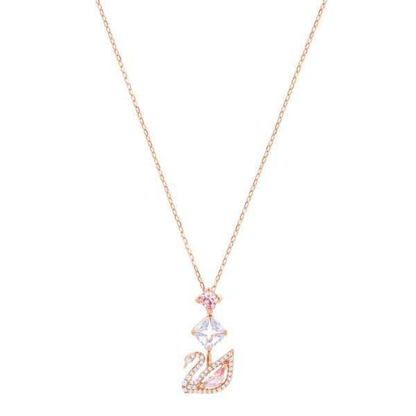 Swarovski dazzling swan necklace
