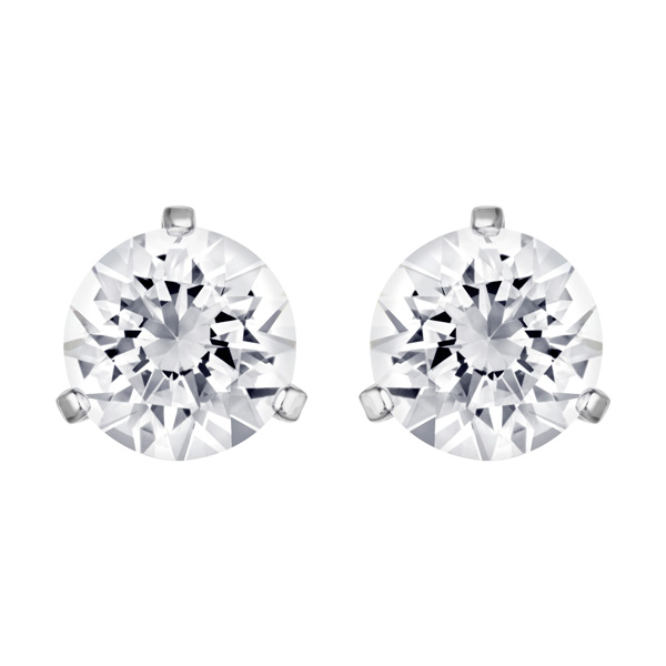 Swarovski Solitaire Pierced Earrings - Swarovski - Fallers.ie - Fallers Jewellers Galway
