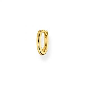 9CT YELLOW GOLD 13MM SLEEPER HOOP EARRINGS  Jewelry from Adams Jewellers  Limited UK