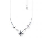 star and moon royalty necklace Thomas Sabo