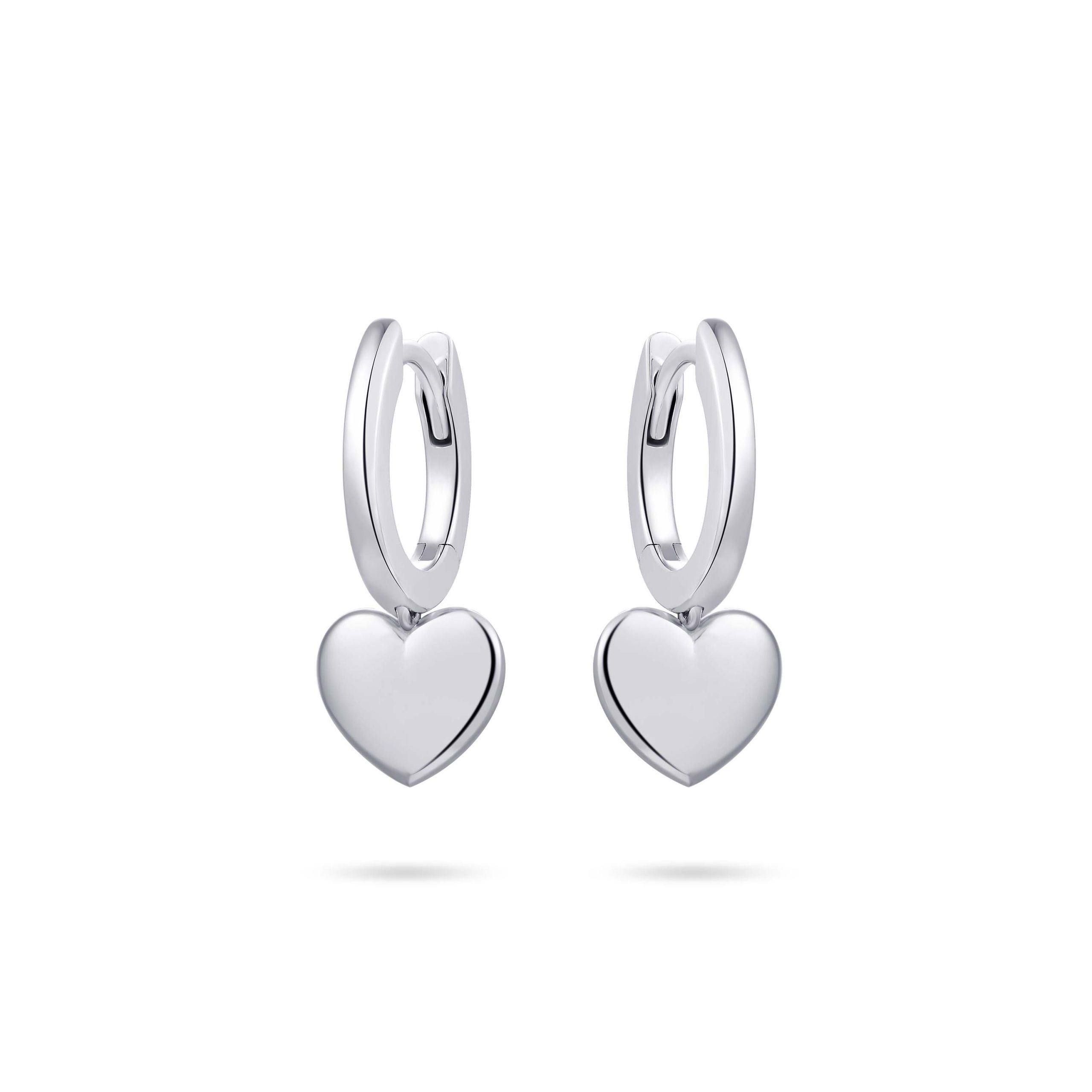 Gisser Hoops with Heart - Gisser - Fallers.ie - Fallers Jewellers Galway