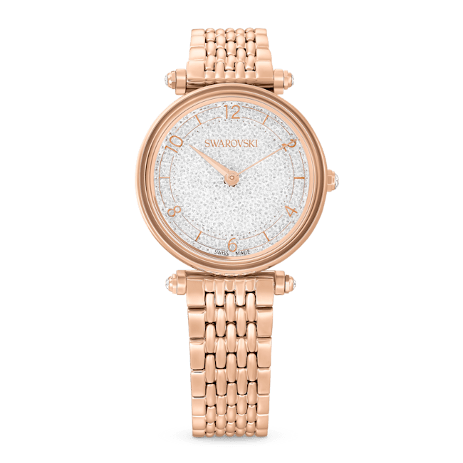 Swarovski Rose Gold Tone Crystalline Wonder Watch - Swarovski - Fallers ...